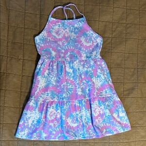 Cat & Jack Pastel Tie-Dye Top